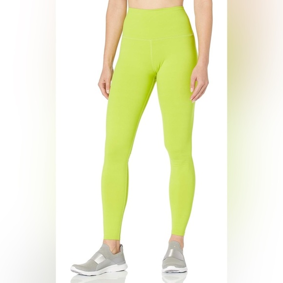 Core 10 Women's All Day Comfort High-Waist Full-Length Yoga Legging Bright Green - Picture 12 of 12